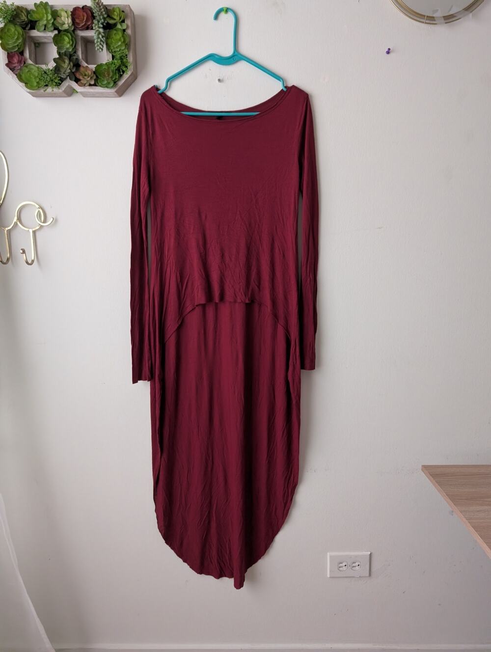 Truly Madly Deeply vintage hi-low modal top